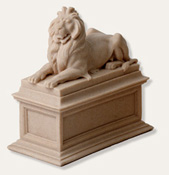 New York Public Library Lion Paperweight