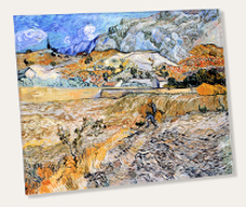 Van Gogh Landscape at Saint Remy tableau